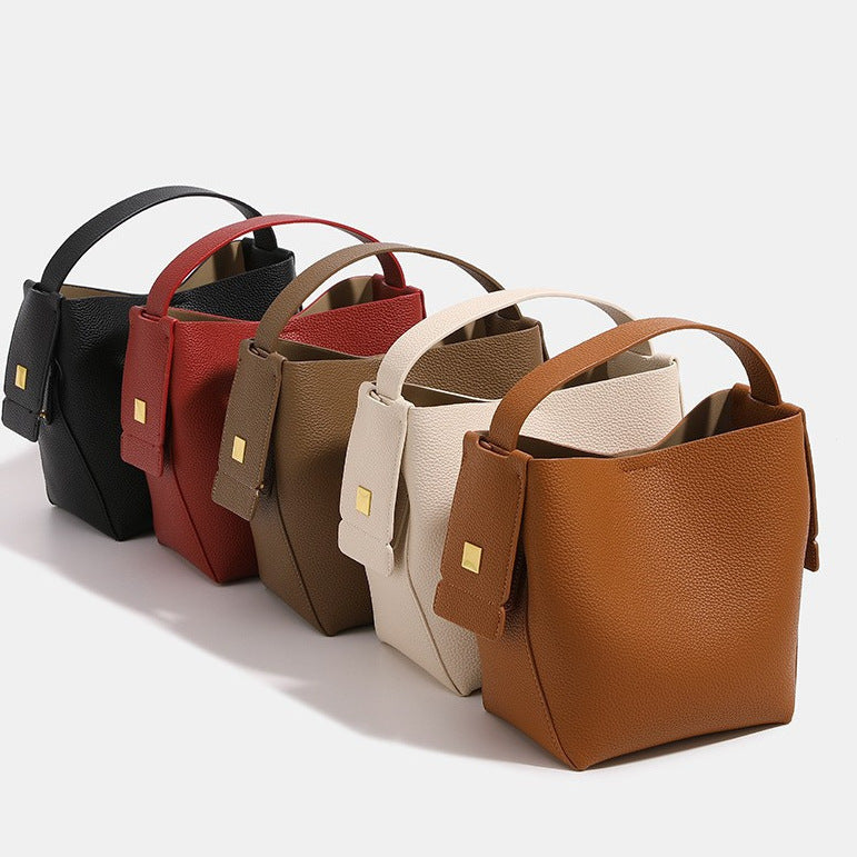 Vintage Leather Crossbody Bag for Women - Stylish Business Use