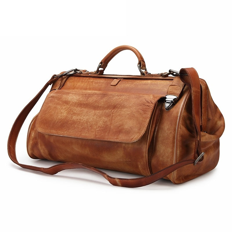 Italian Crocodile Leather Business Travel Bag For Executive