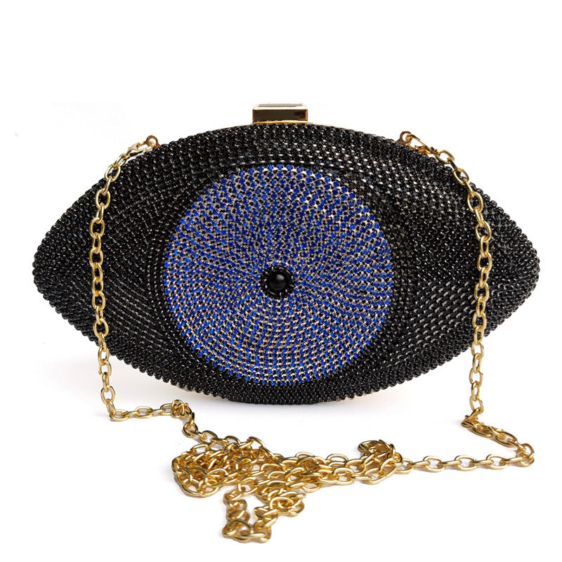 Diamond Evening Cosmetic Bag for Dinner Parties and Weddings