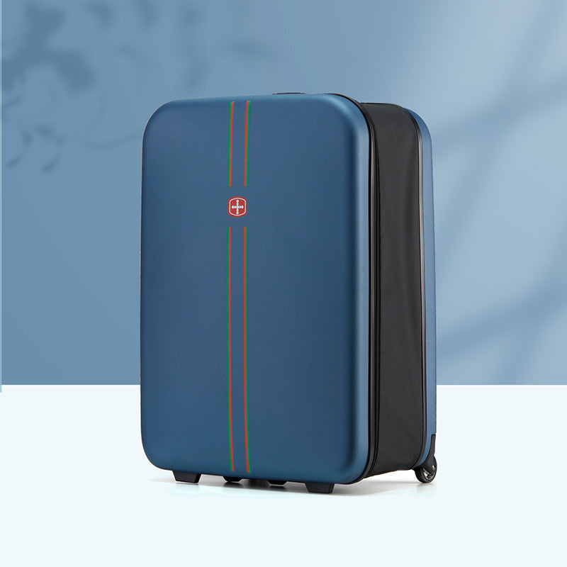 Light Folding Trolley Suitcase with Password and Telescopic Handle
