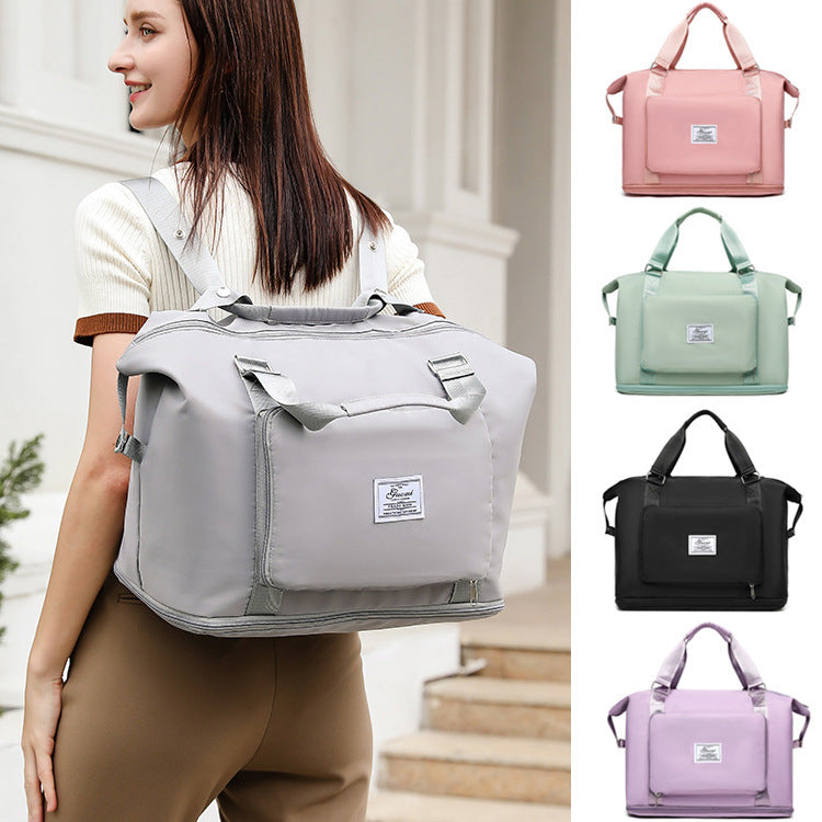 Folding Travel Bag For Women 20 To 35L Weekender Gym