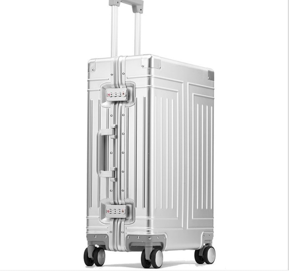 Aluminum Magnesium Alloy Trolley Case for Business Travel